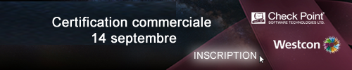 Certification commerciale Check Point le 14 septembre chez Westcon